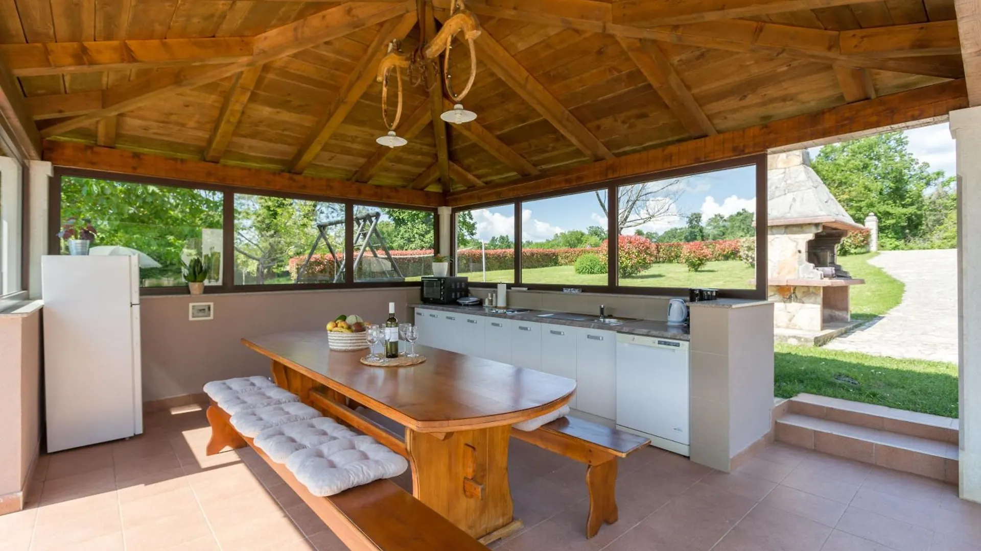 Villa Morena Mit Pool, Garten, Umgeben Von Natur Tinjan Croatia