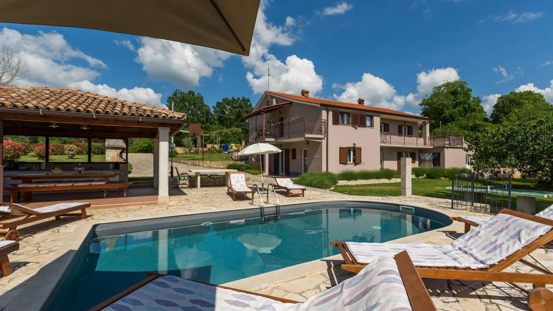 Villa Morena Mit Pool, Garten, Umgeben Von Natur Tinjan Chorvatsko